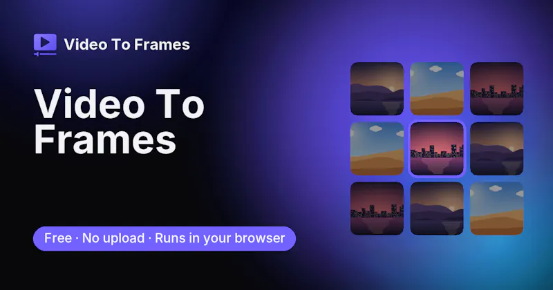 Video To Frames screenshot 1
