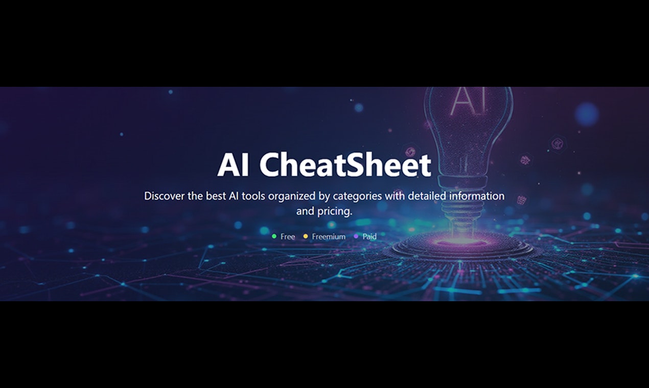 Média AI Cheatheet - Répertoire des outils AI 1