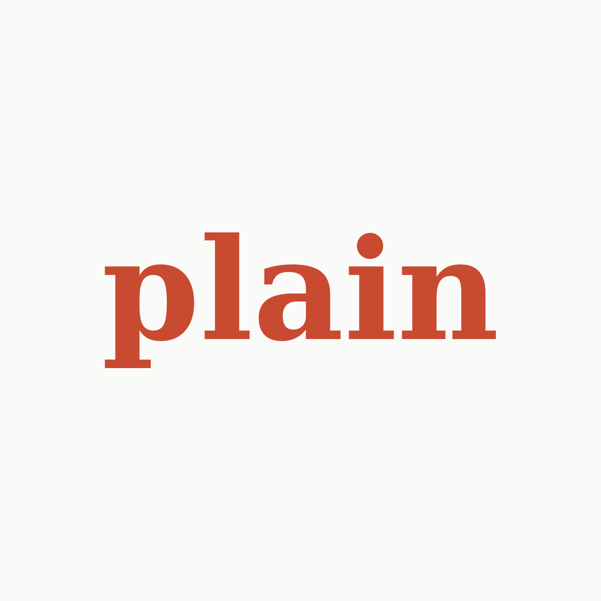 Plain