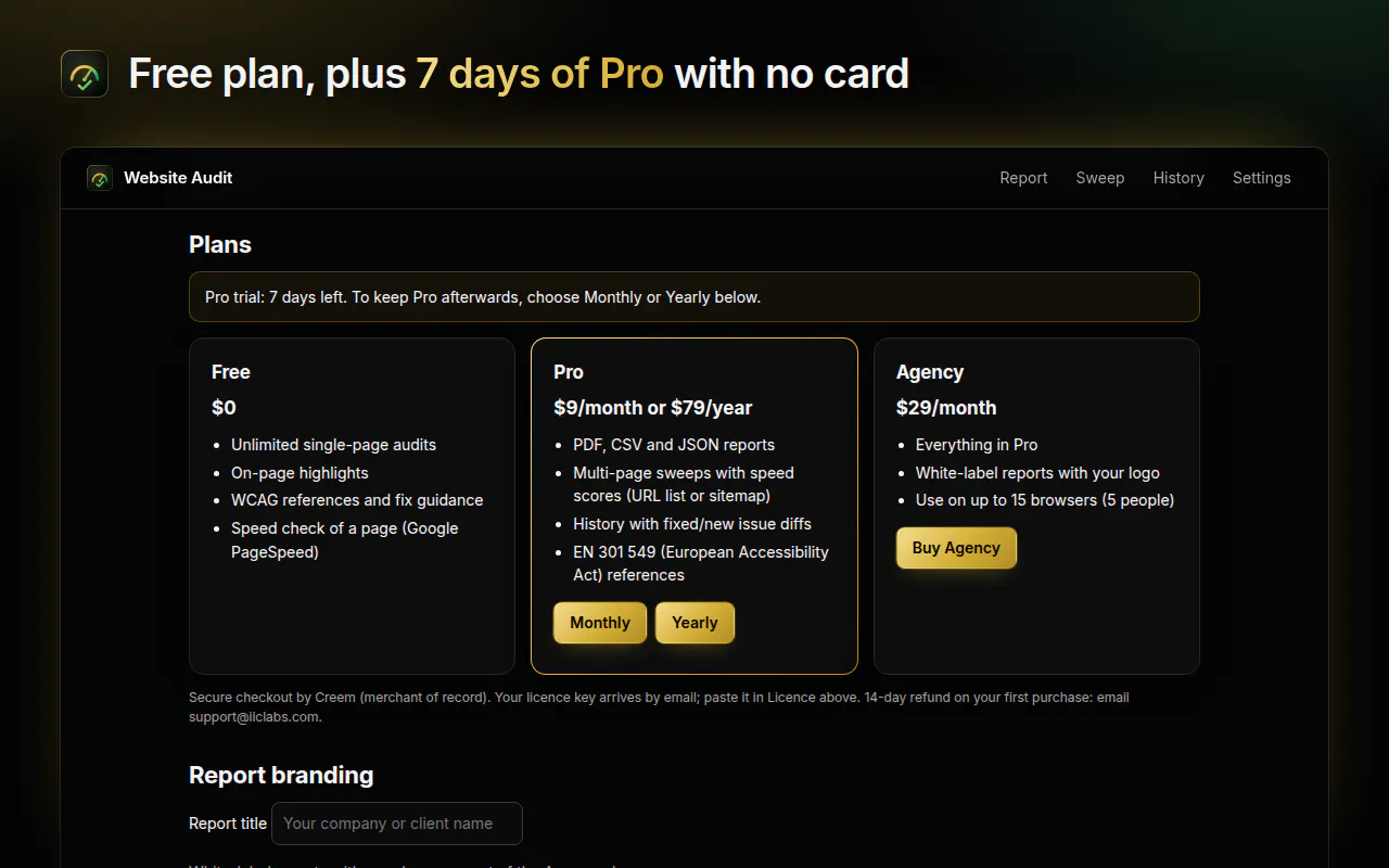 Website Audit gallery image