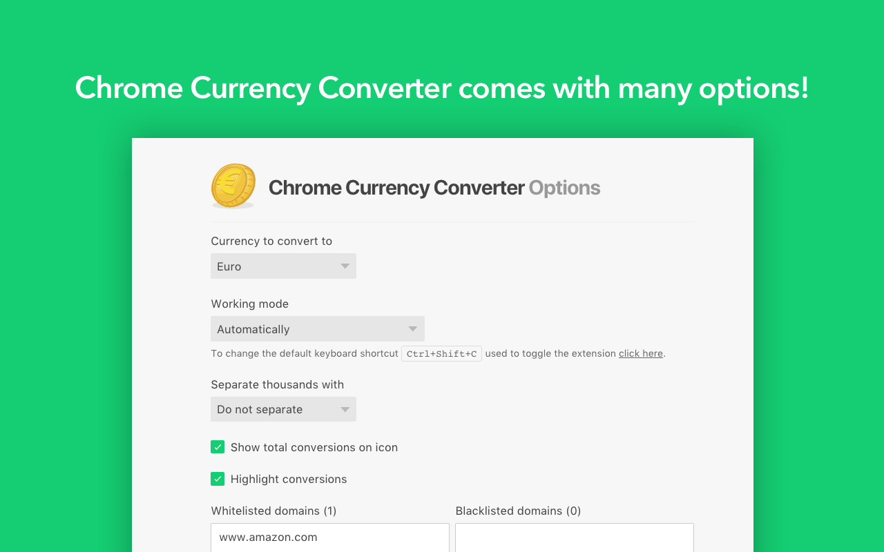 Chrome Currency Converter Product Information, Latest Updates, and