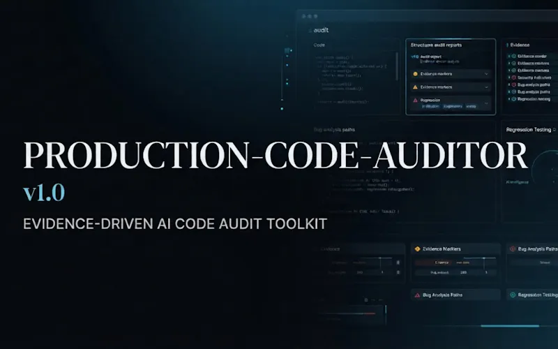 Production Code Auditor v1.0 screenshot 1