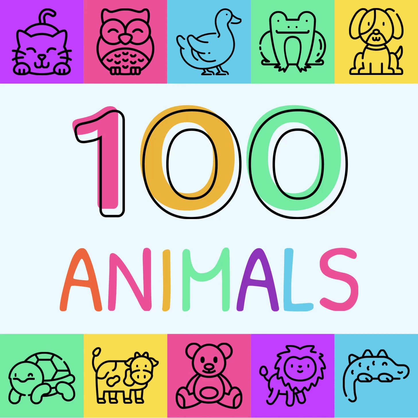 100 Animals
