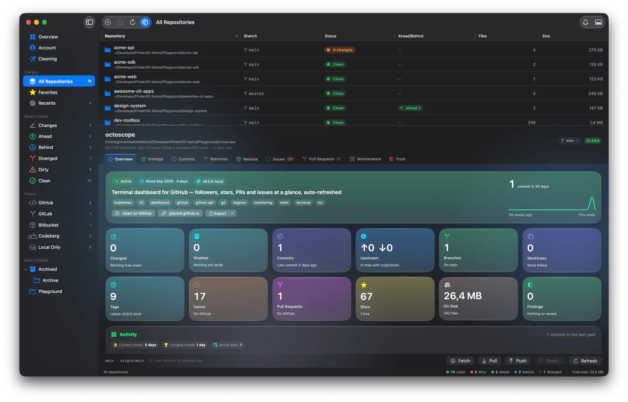 FinderGit screenshot 3