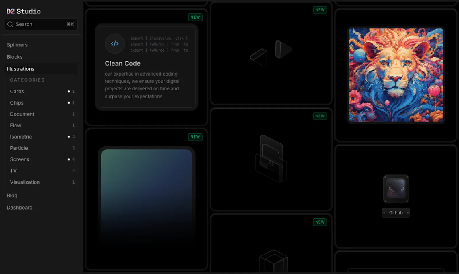 D2Studio UI Library screenshot 6