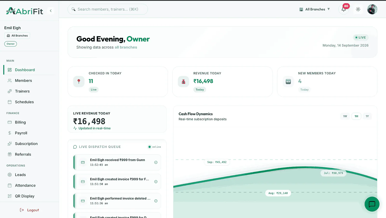 AbriFit screenshot 2