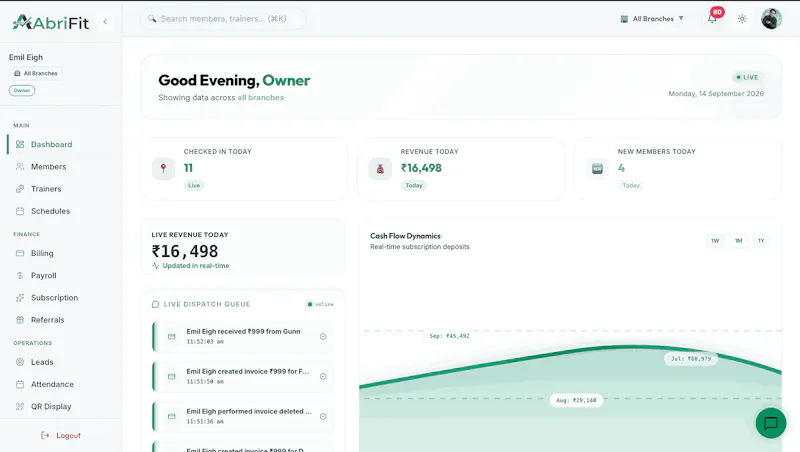 AbriFit screenshot 2
