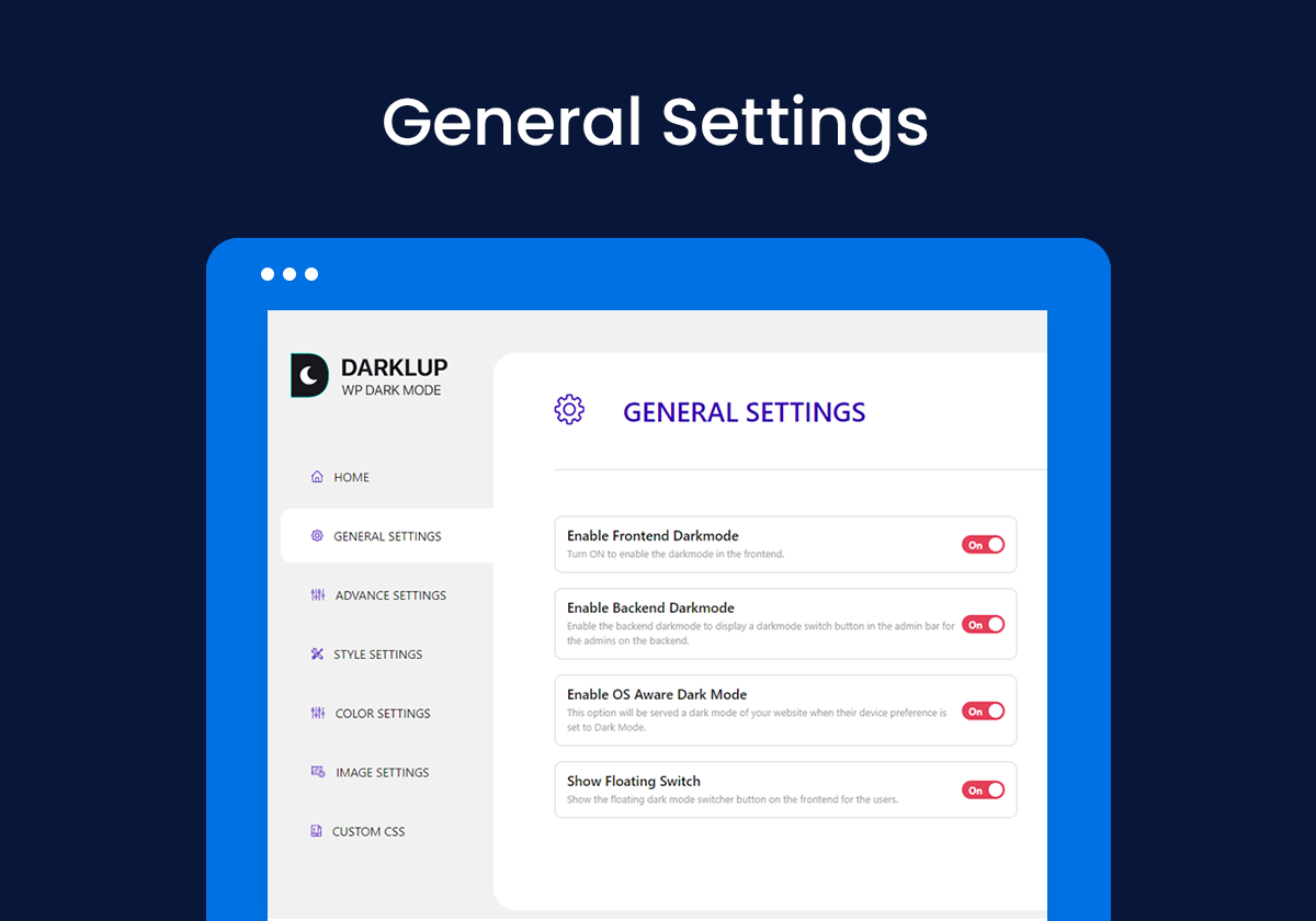 Darklup WP Dark Mode gallery image