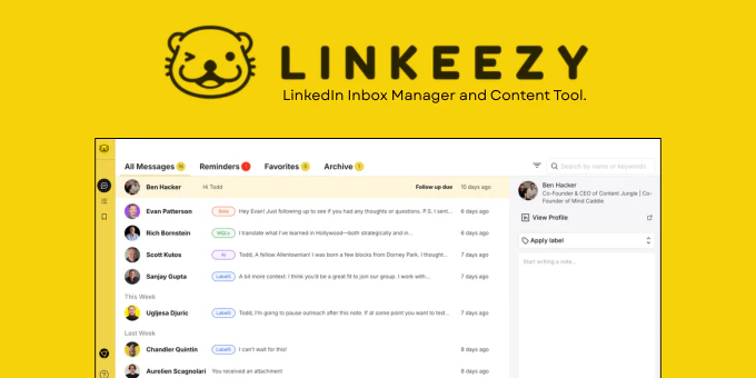 Linkeezy screenshot 1