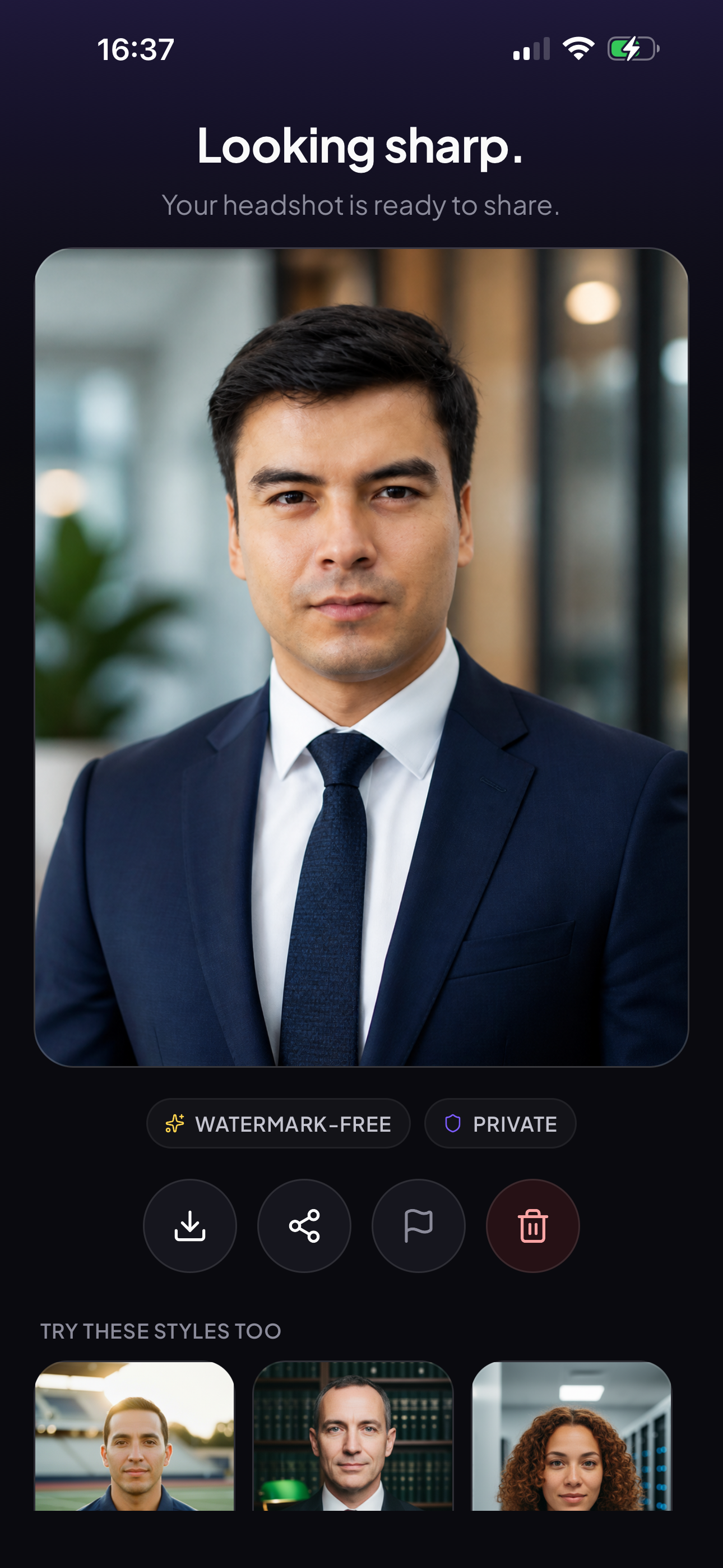 Snapsuit: AI Headshots gallery image
