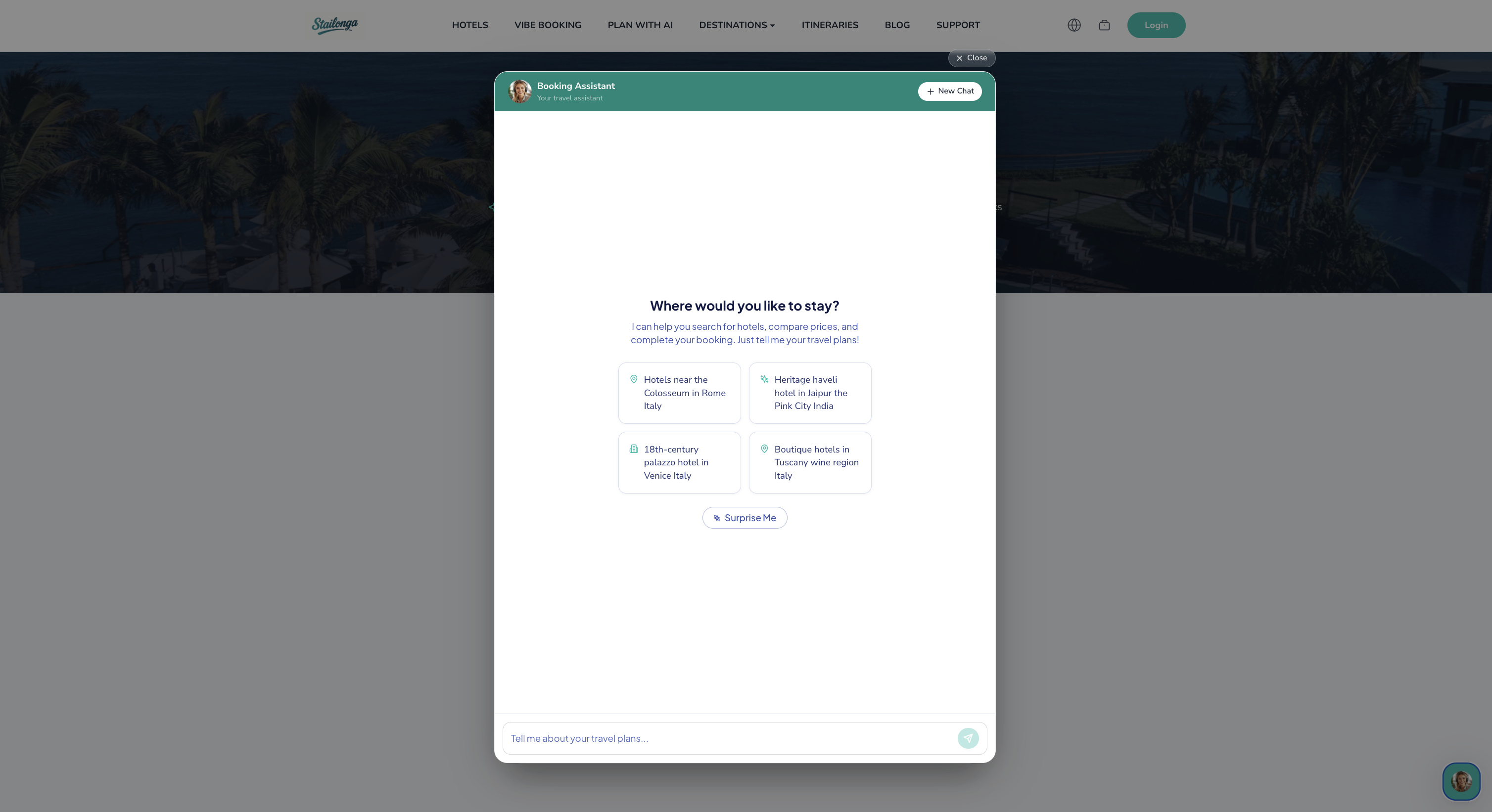 Stailonga - AI Travel Planner gallery image