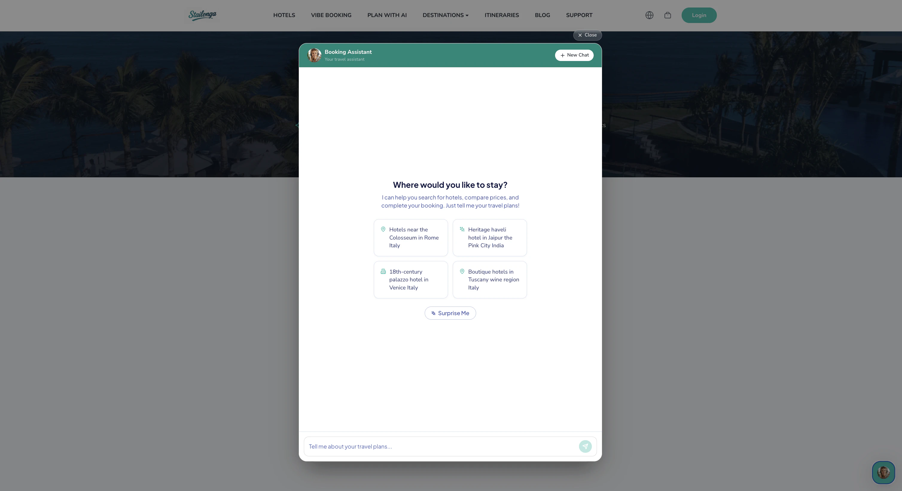 Stailonga - AI Travel Planner screenshot 3