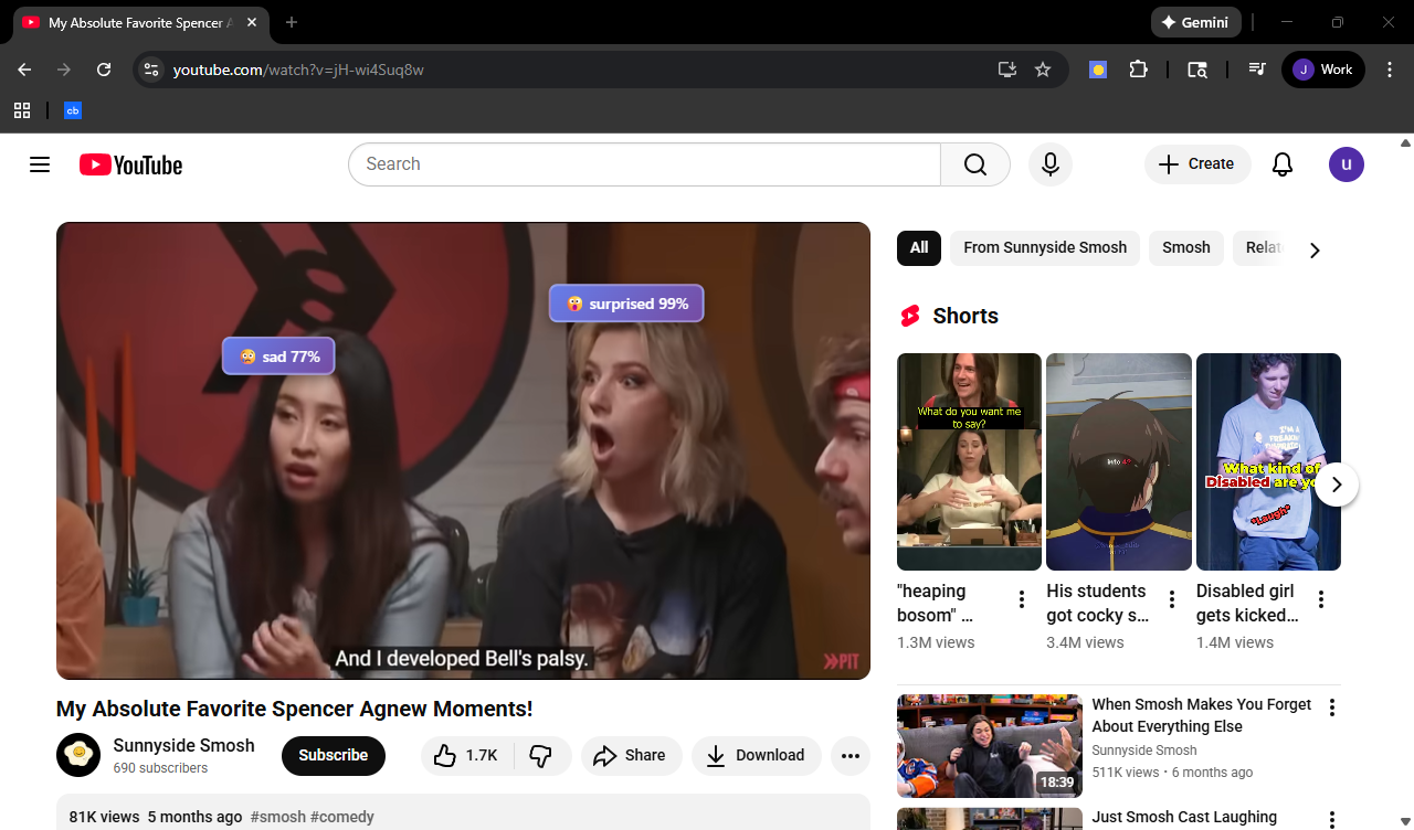 Emovision Open Source Chrome Extension gallery image
