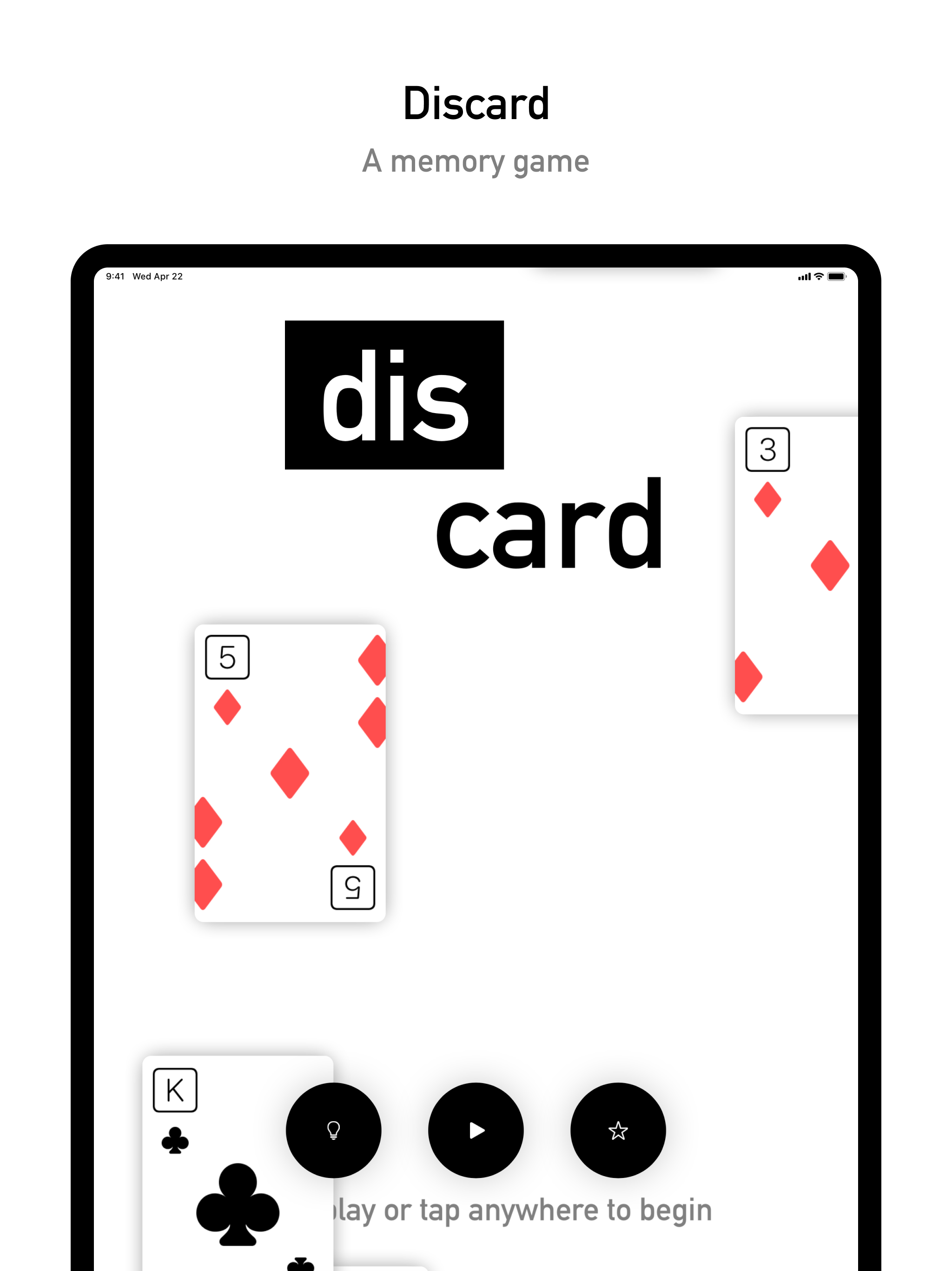 Discard - A Memory Game gallery image