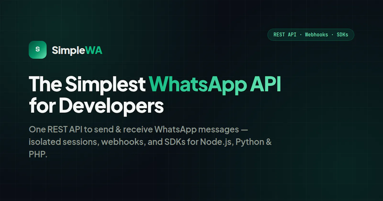 SimpleWA screenshot 2