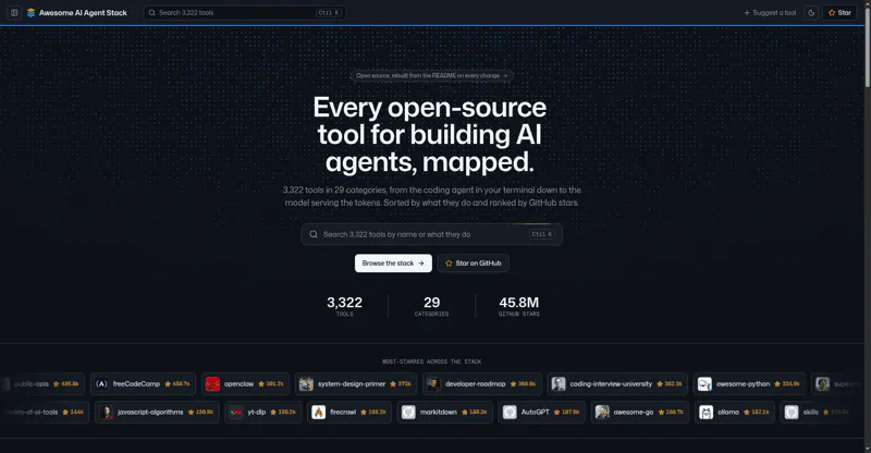 Awesome AI Agent Stack gallery image
