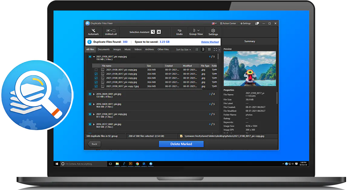 Duplicate Files Fixer