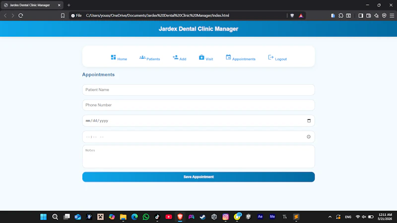 Jardex Dental Clinic Manager screenshot 2