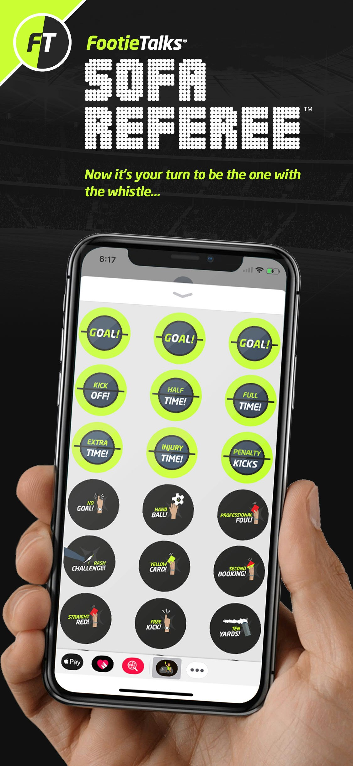 FootieTalks Sofa Referee gallery image