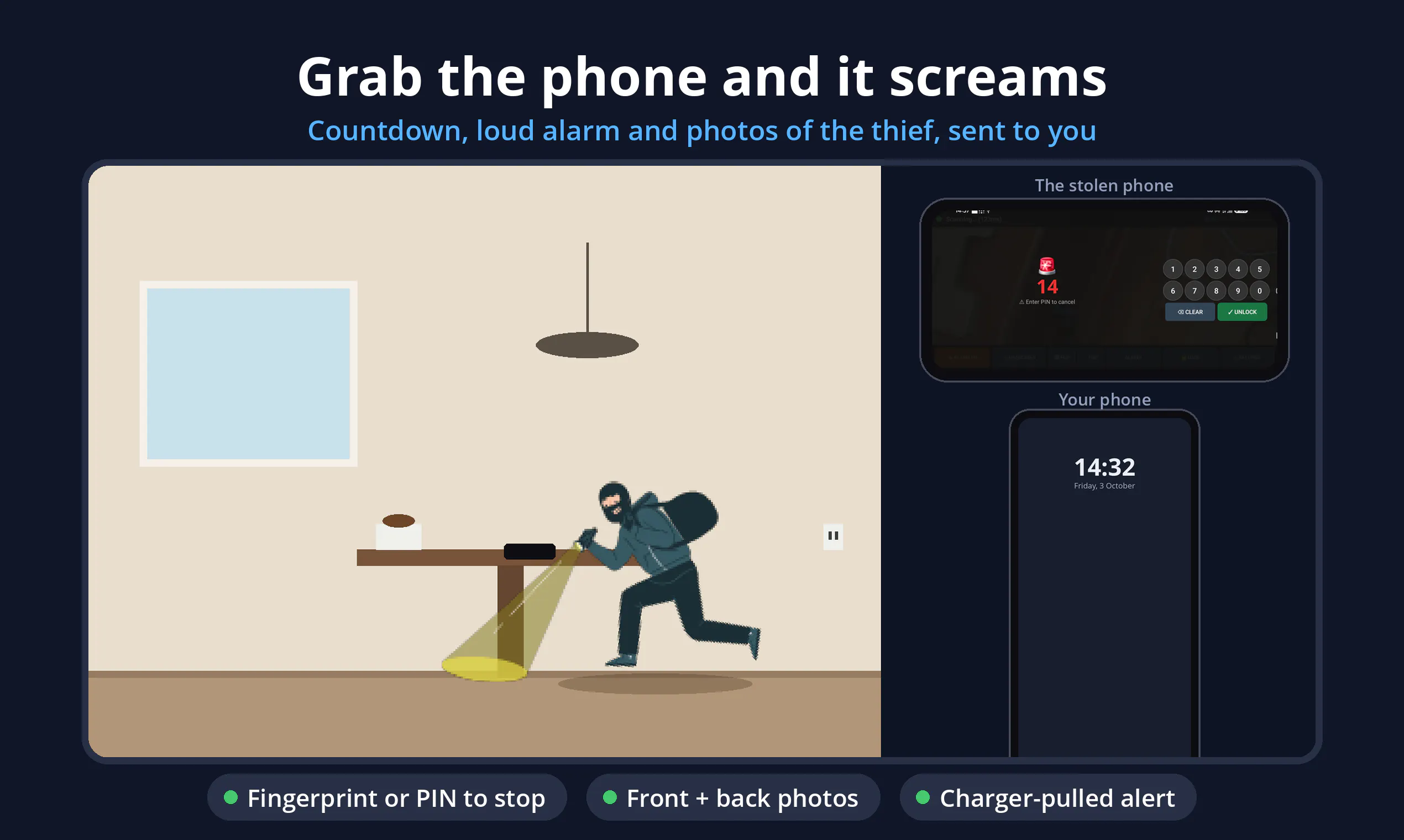 Human Detector Security Camera Android  gallery image