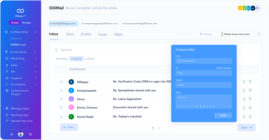500Mail by 500apps gallery image