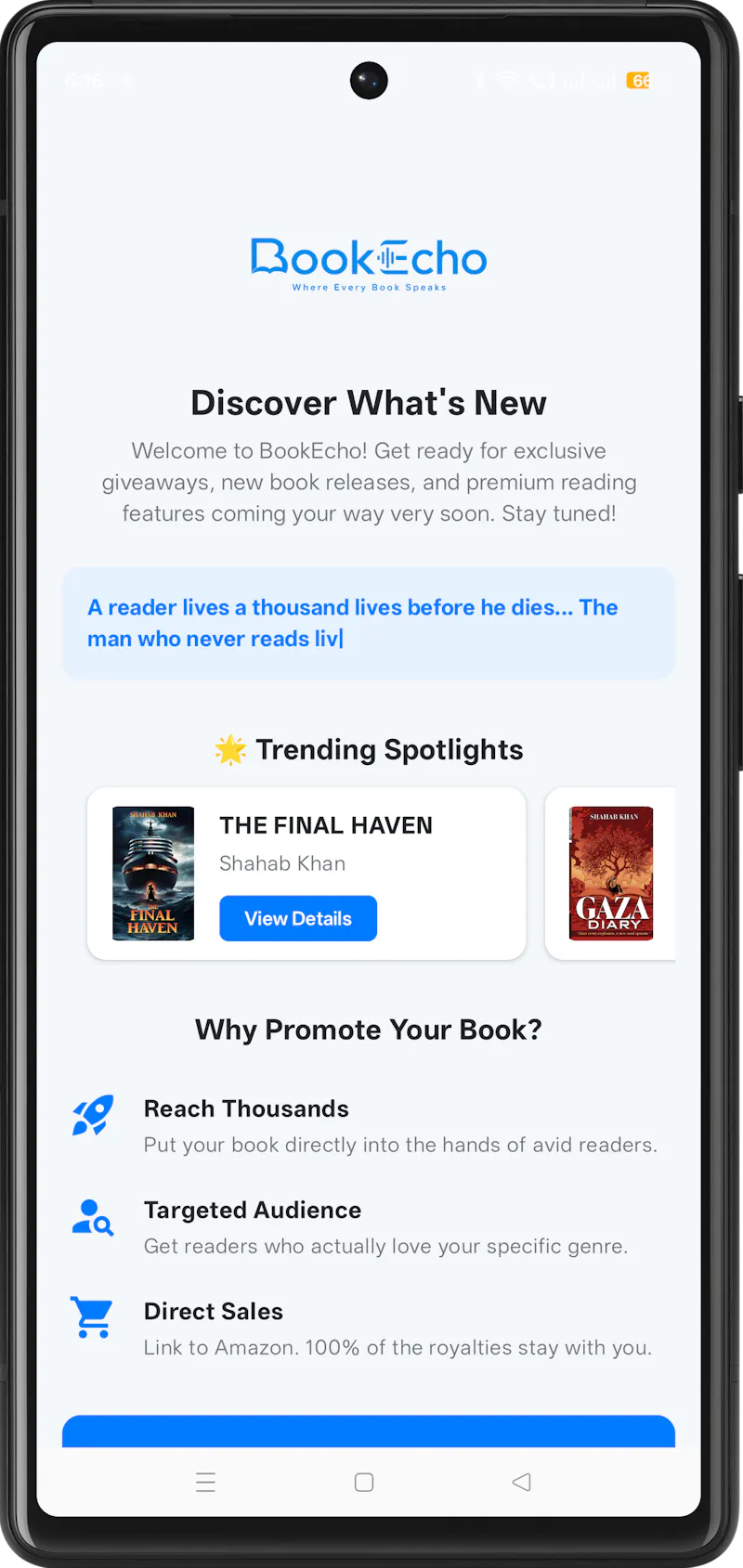 BookEcho - Where Every Book Speaks! screenshot 9