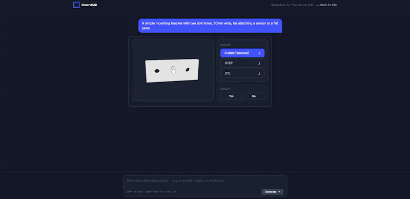 ChaordCAD screenshot 4