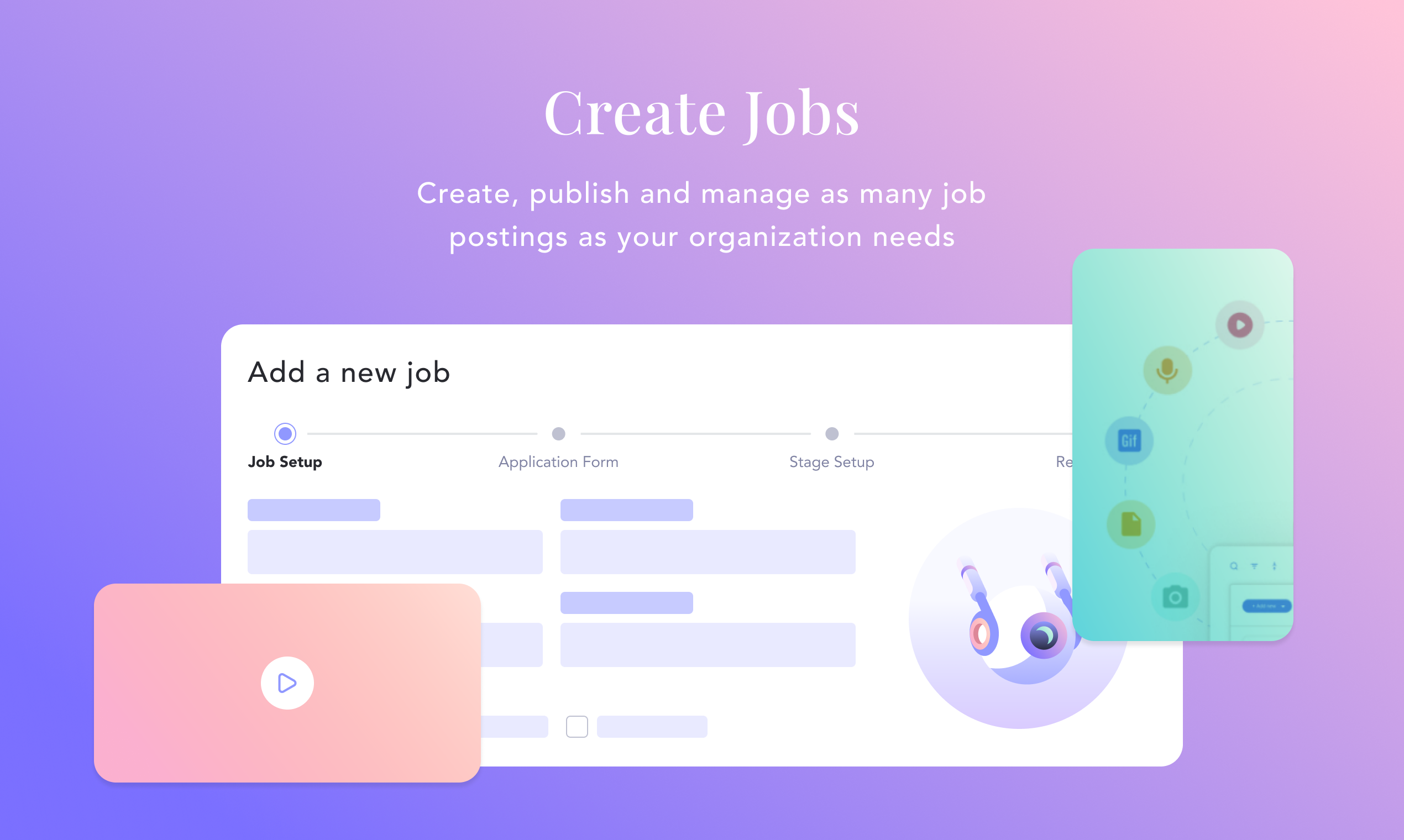 HyperHire - Main product screenshot demonstrating key features and user interface