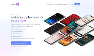 customico 2.0 | iOS 14 app icons gallery image