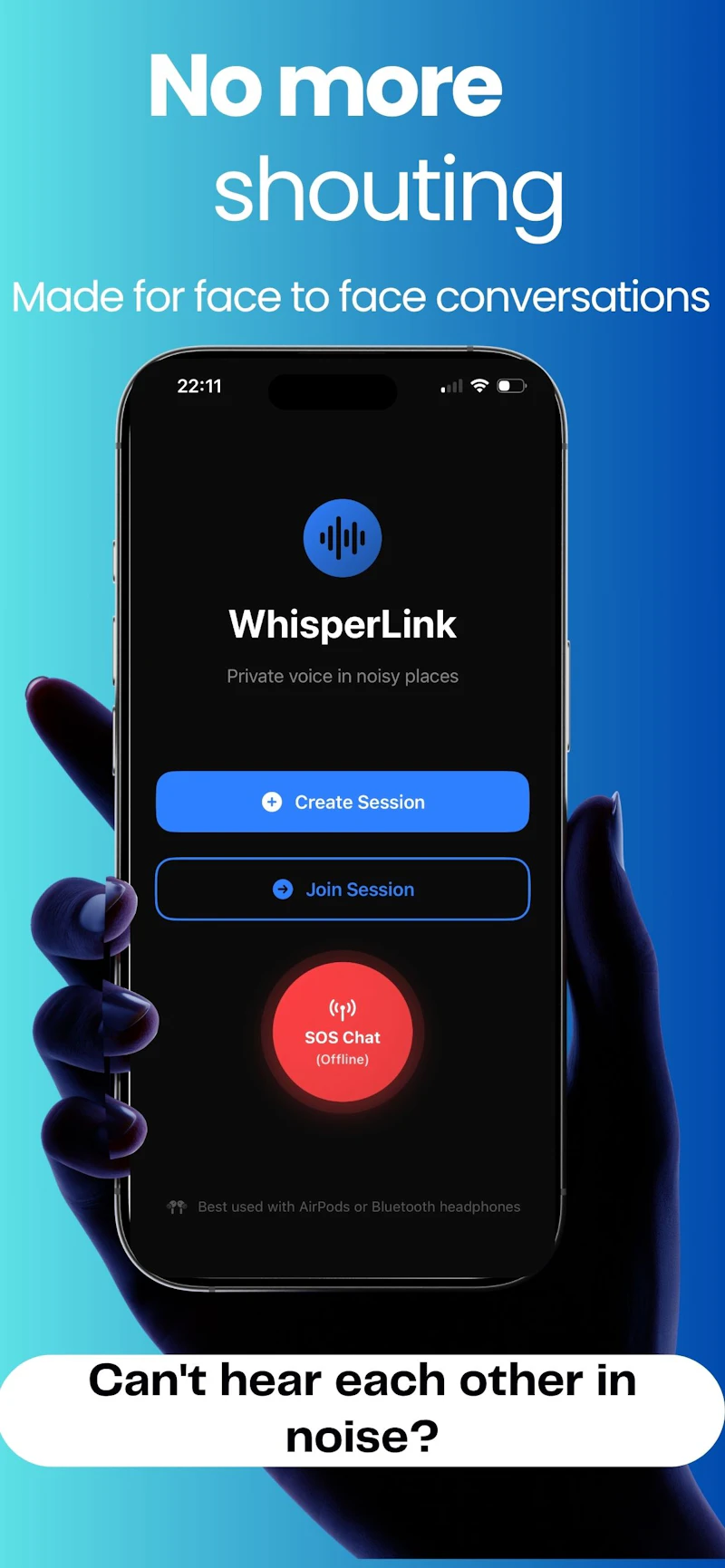 WhisperLink Voice screenshot 1