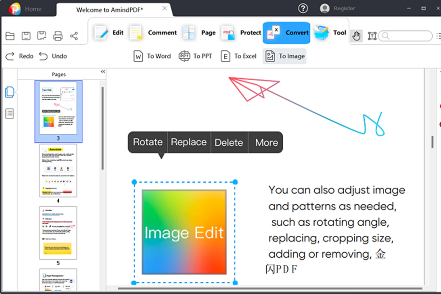 Editor de amindpdf media 4