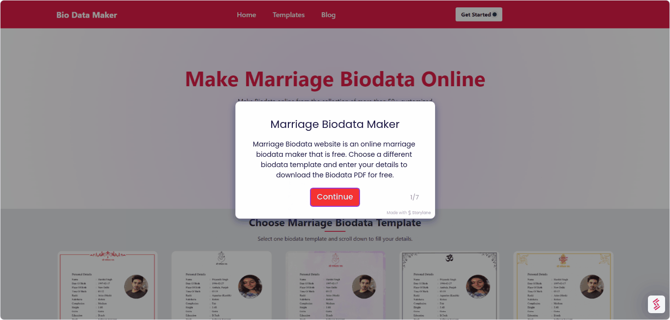 Marriage Biodata Maker gallery image