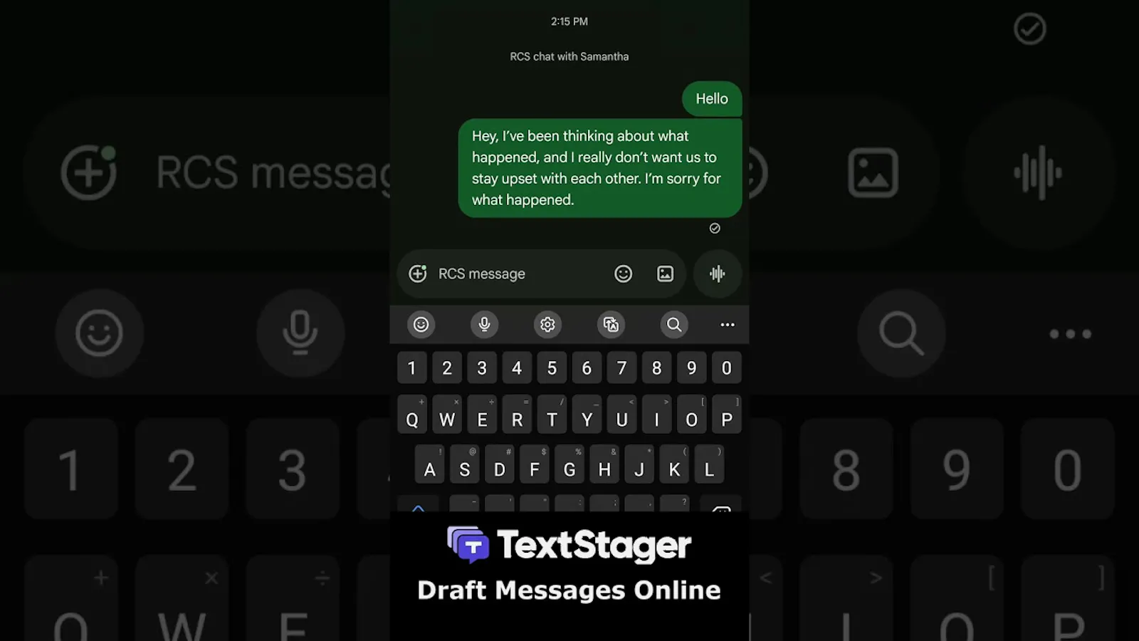 TextStager screenshot 1 (video preview)