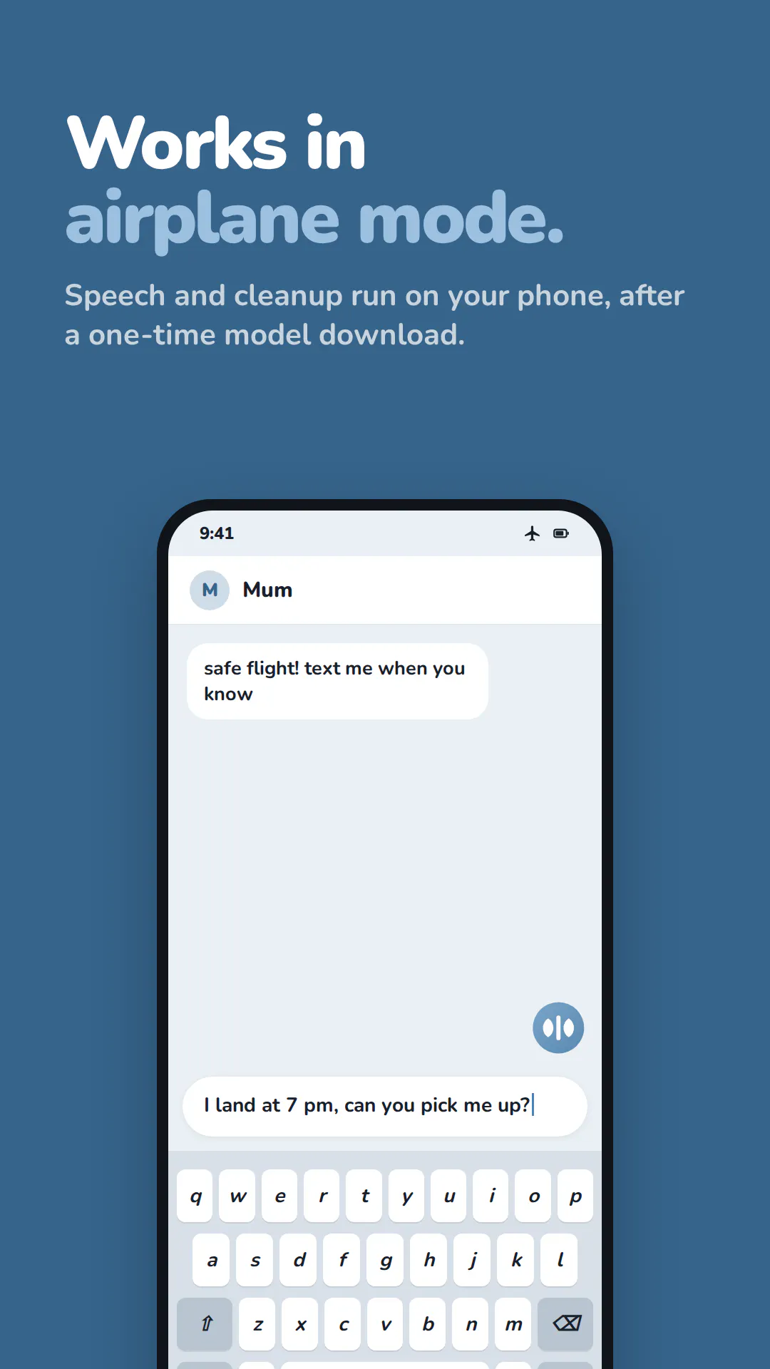 KisuKisu : Offline AI Voice Dictation  gallery image