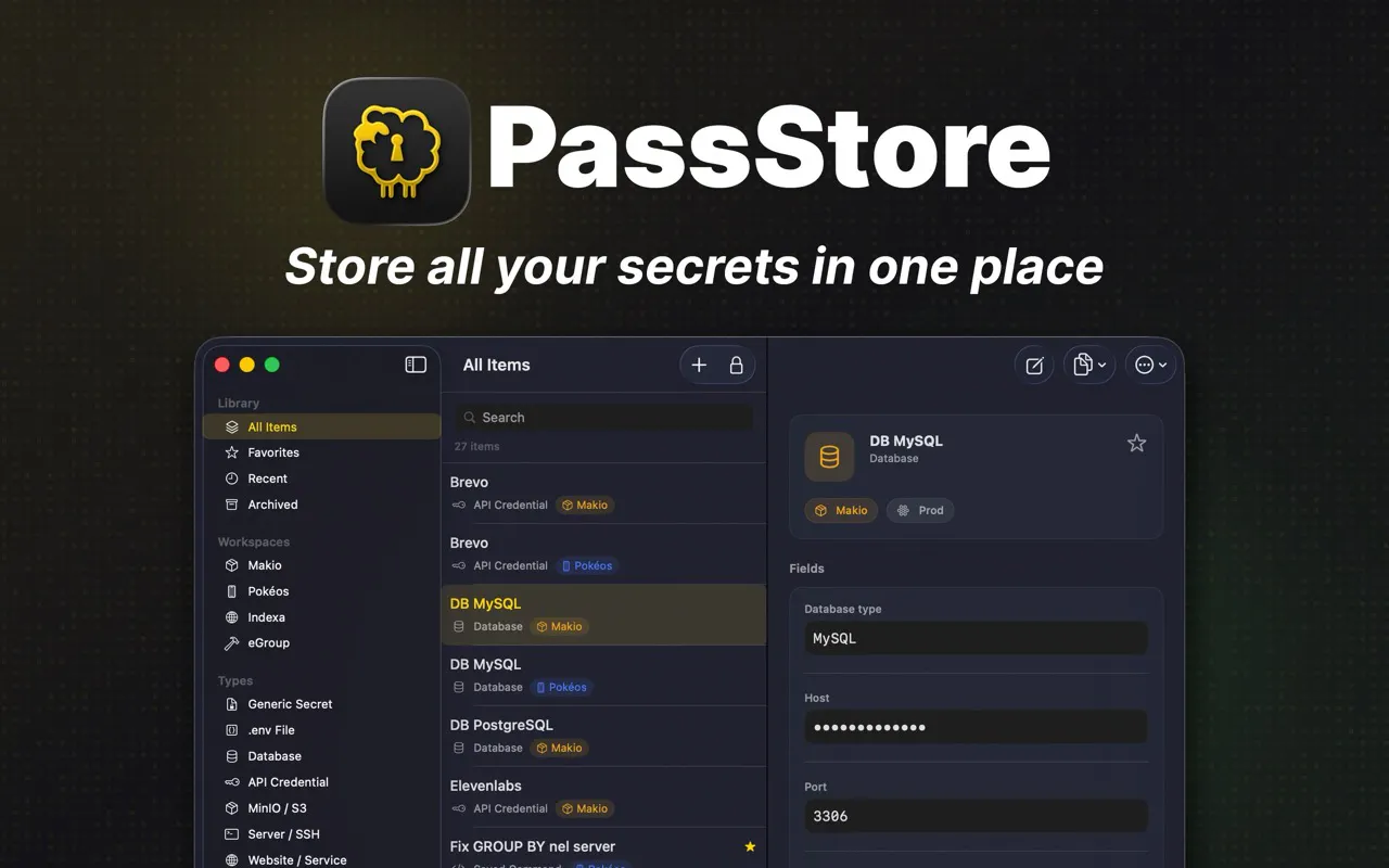 PassStore gallery image