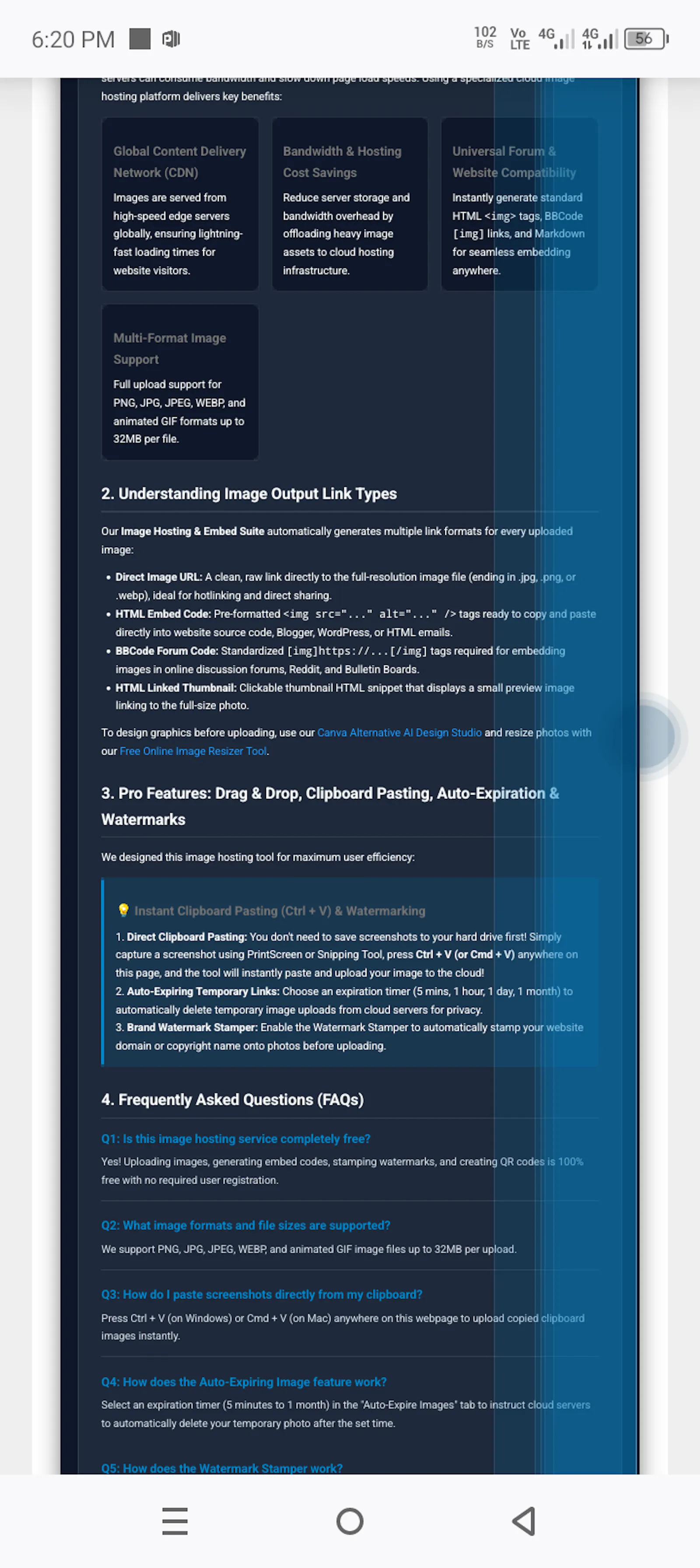 Free Image Hosting & Embed Suite 2026 screenshot 3