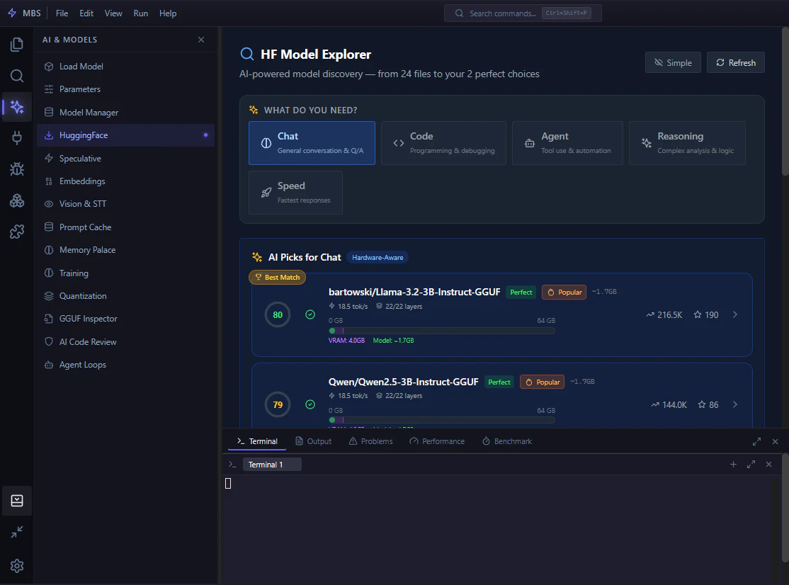 MBS Workbench screenshot 2