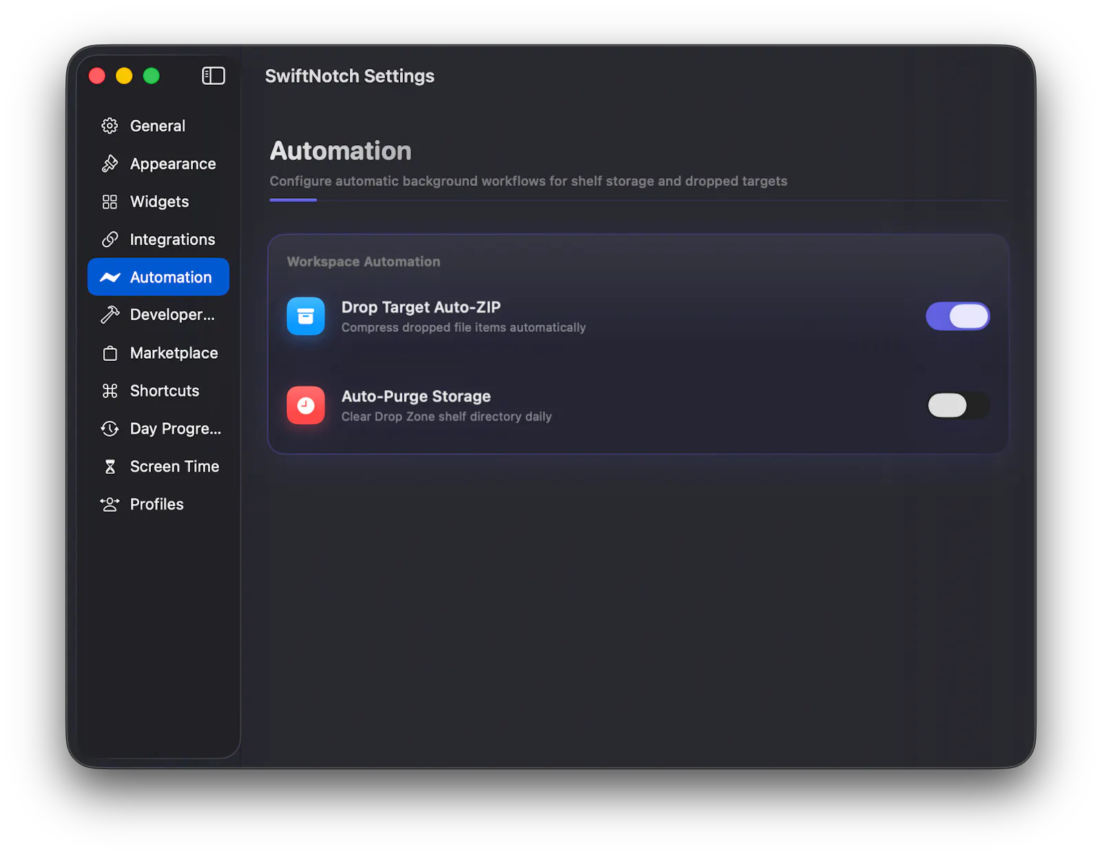 SwiftNotch screenshot 4