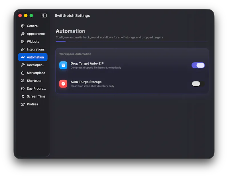 SwiftNotch screenshot 4