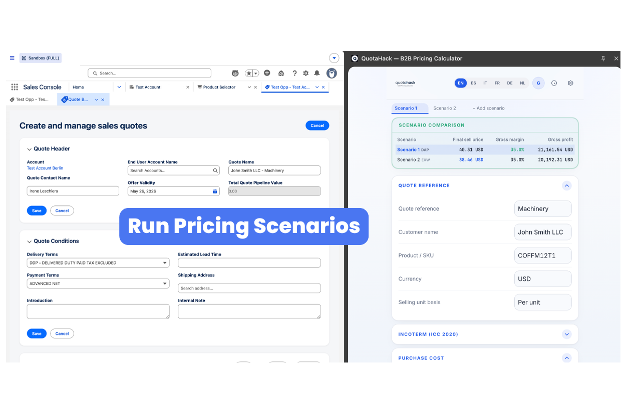 B2B Pricing Calculator | AI Margin Tool gallery image