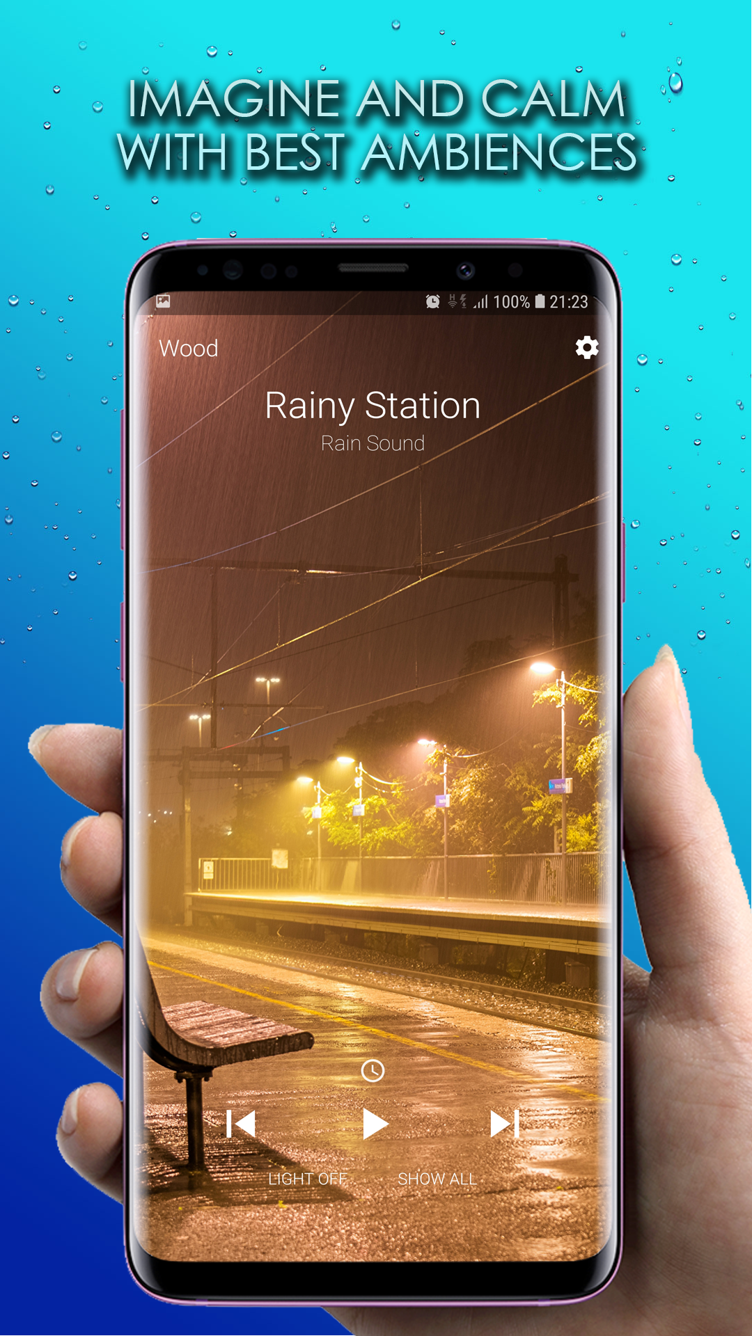 Wood - Relaxing Rain Sounds - Sleep & Relax gallery image