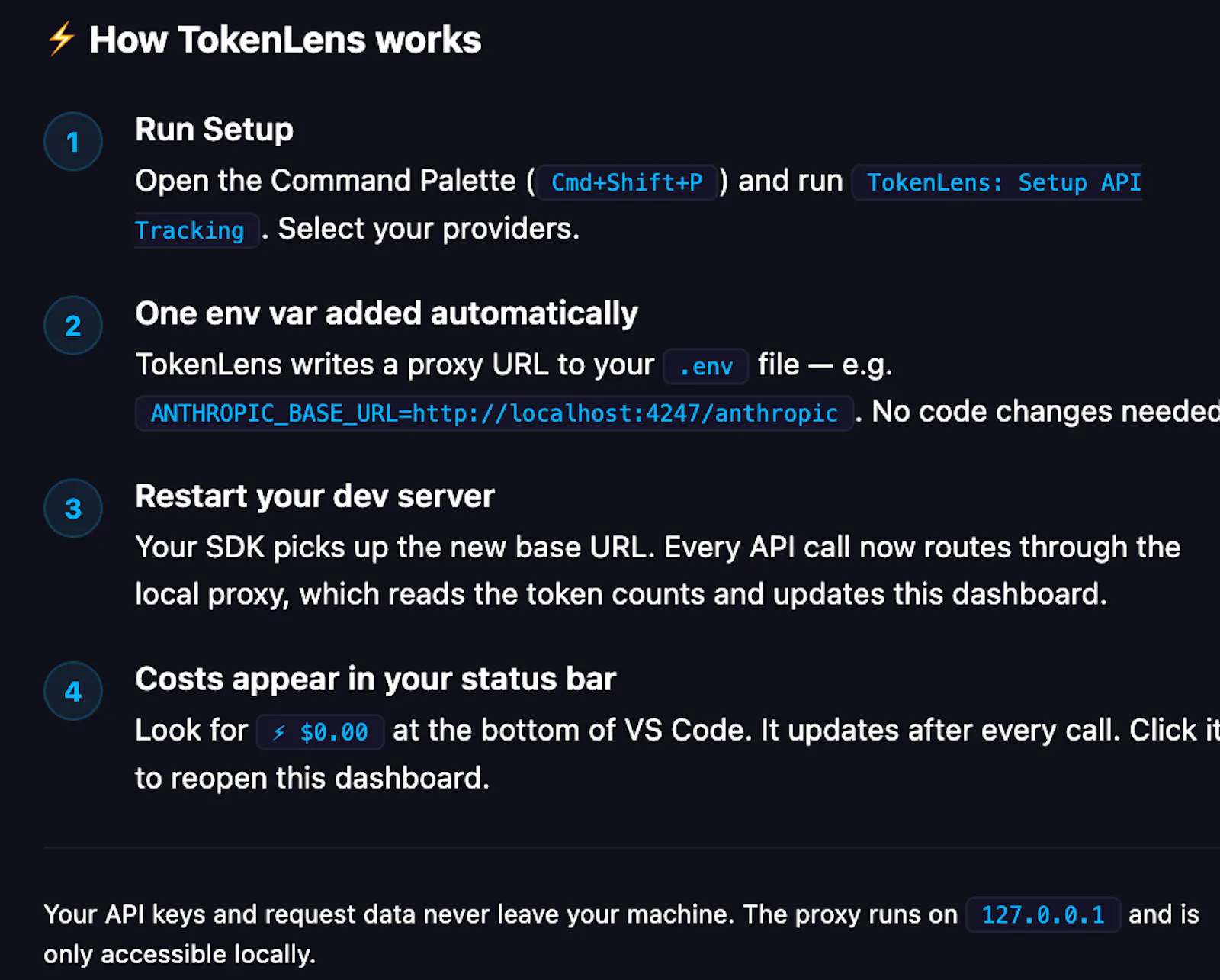 TokenLens screenshot 2