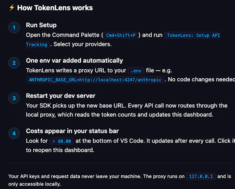 TokenLens screenshot 2