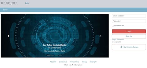 Robodog - Synthetic Monitoring for All gallery image
