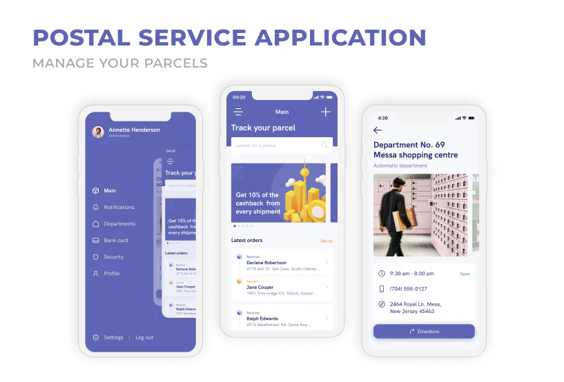 Postal Service Application