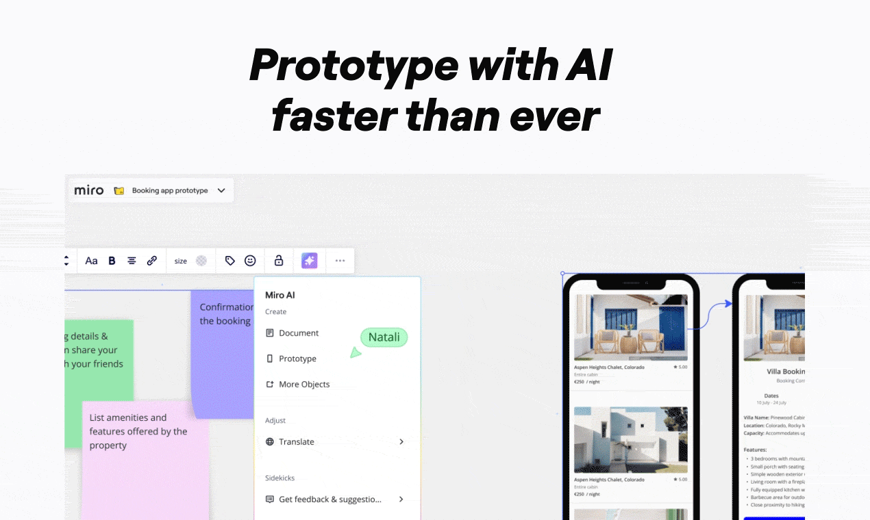 startuptile Miro 2.0 The Innovation Workspace-Where AI turns ideas into prototypes plans briefs and more