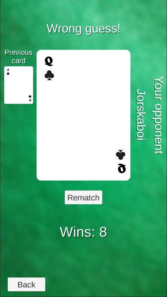 HoLM Higher or Lower Multiplayer gallery image