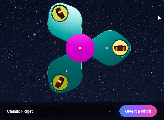 Spinners Fidget 3D