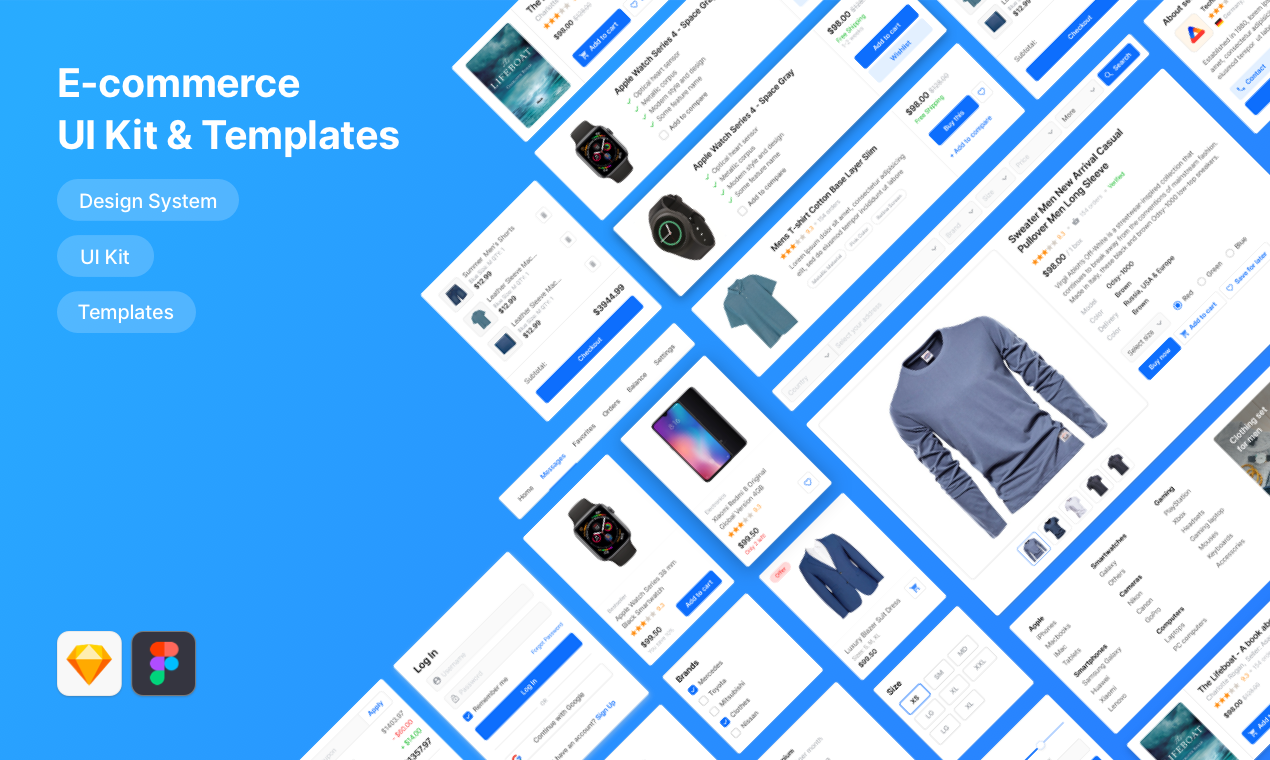 E-commerce  design library gallery image