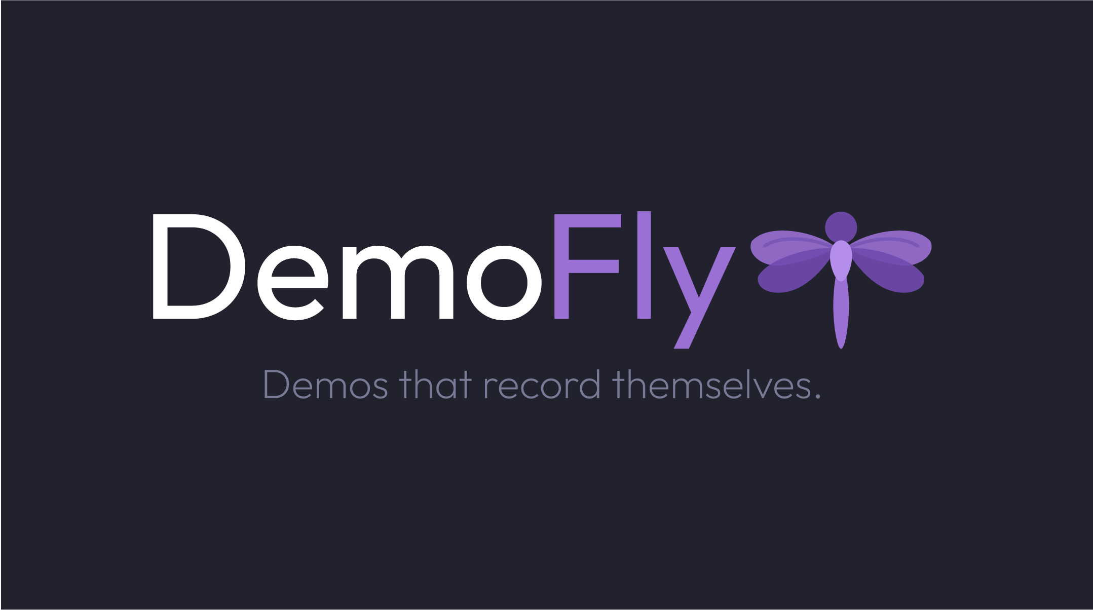 DemoFly — Demos that record themselves gallery image